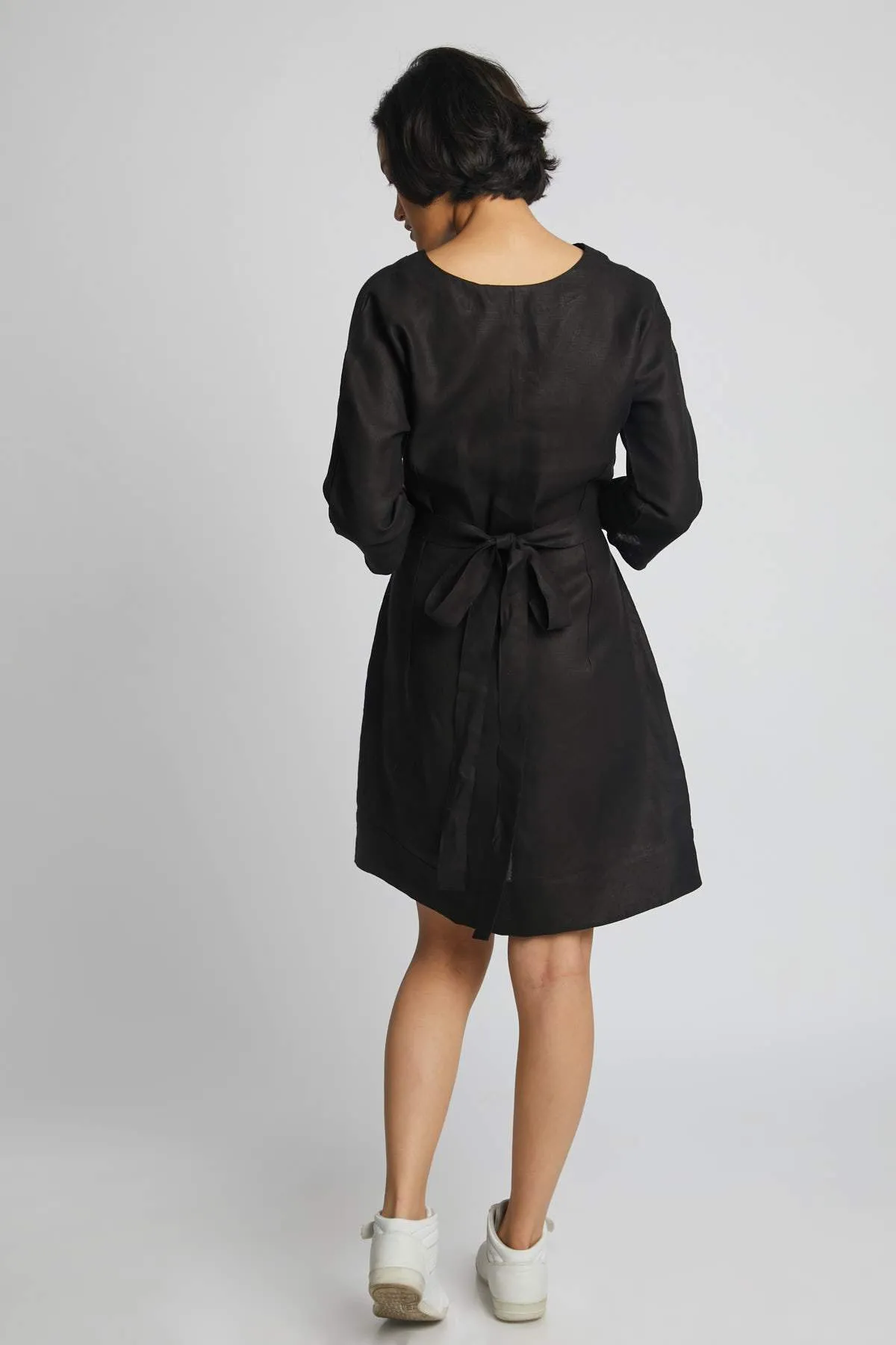 Dazzle Tie Up Dress