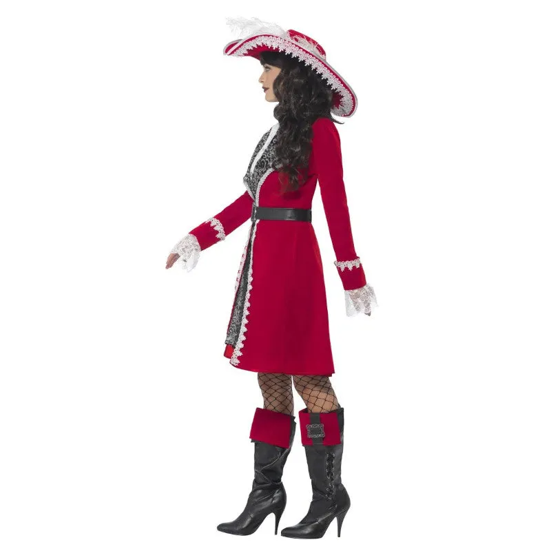 Deluxe Authentic Lady Captain Costume