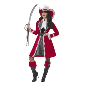 Deluxe Authentic Lady Captain Costume