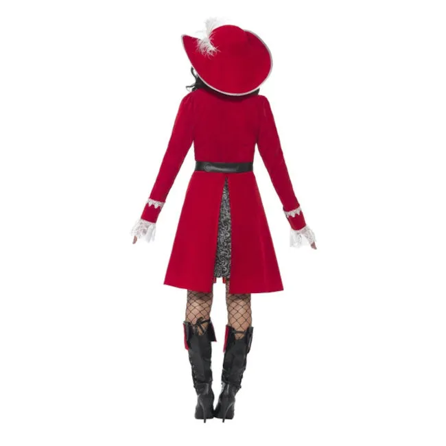 Deluxe Authentic Lady Captain Costume