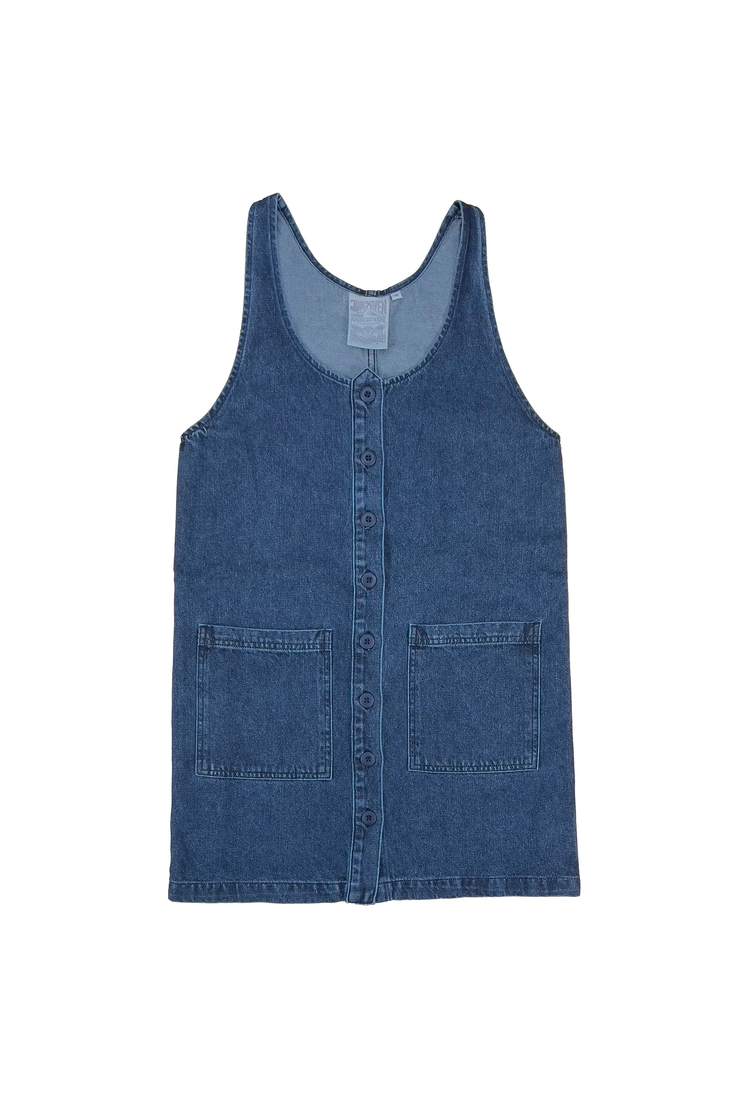 Denim Jumper Dress