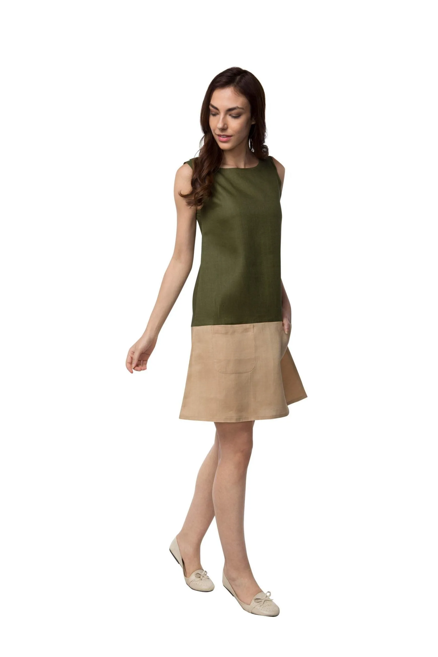 Dew Colour Block Dress