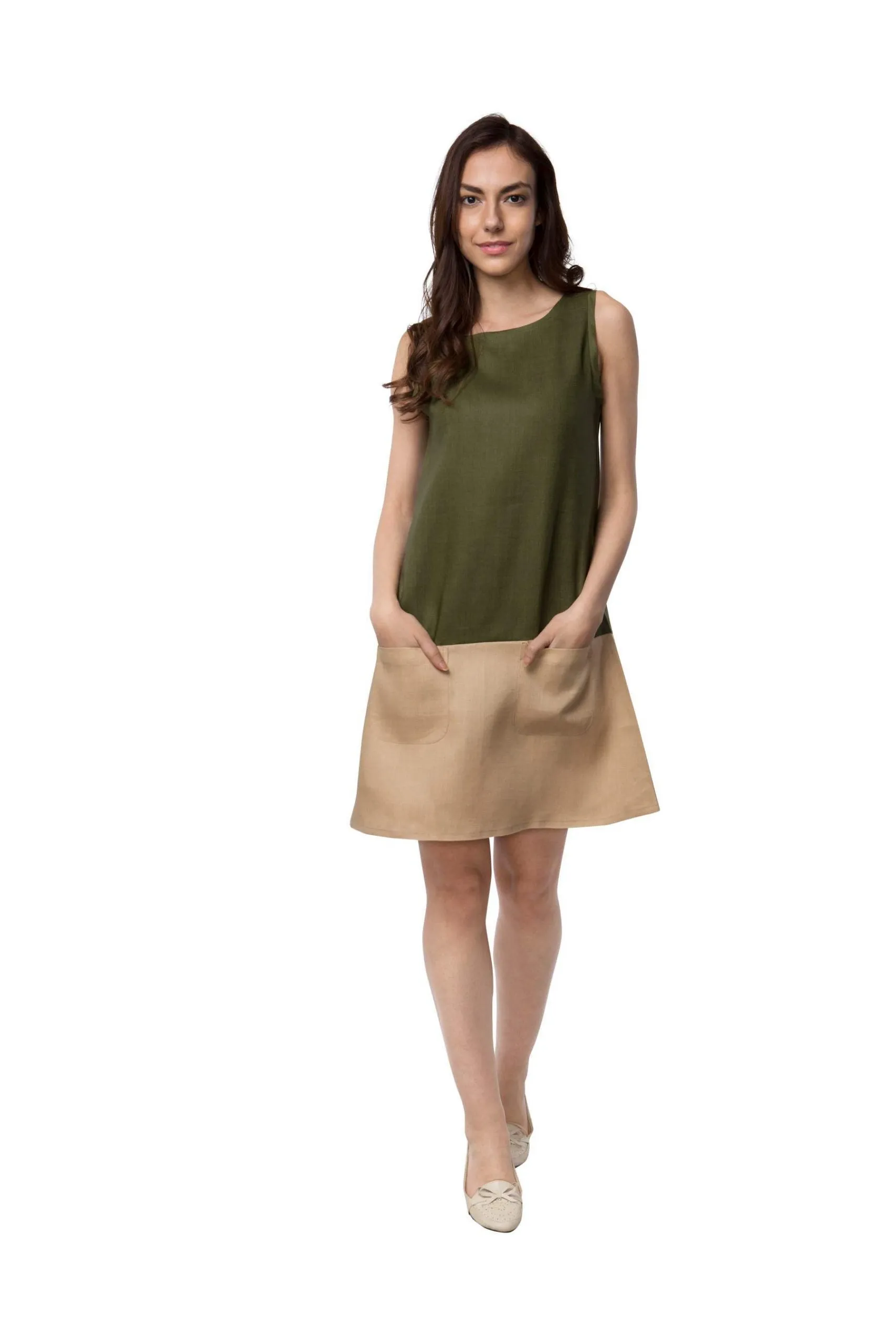 Dew Colour Block Dress