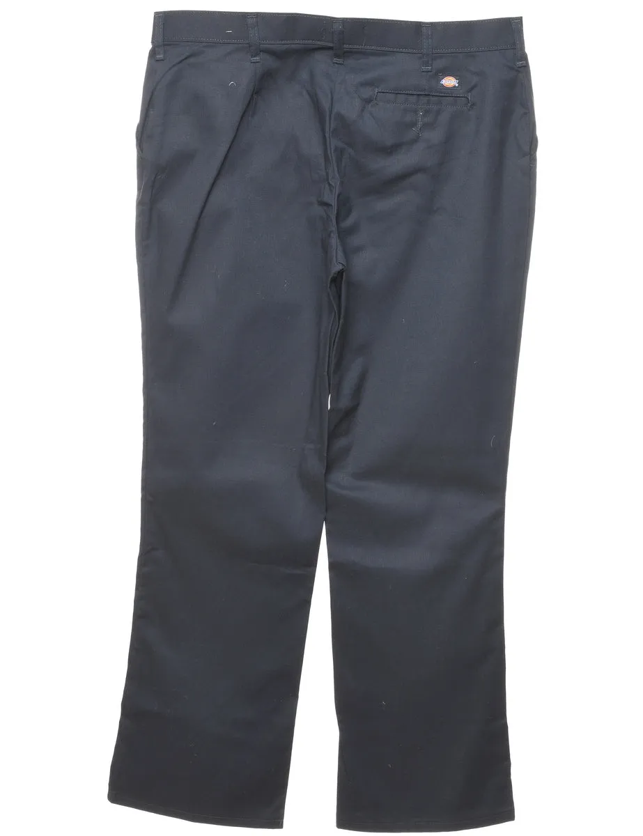 Dickies Tapered Navy Chino Trousers - W37 L33
