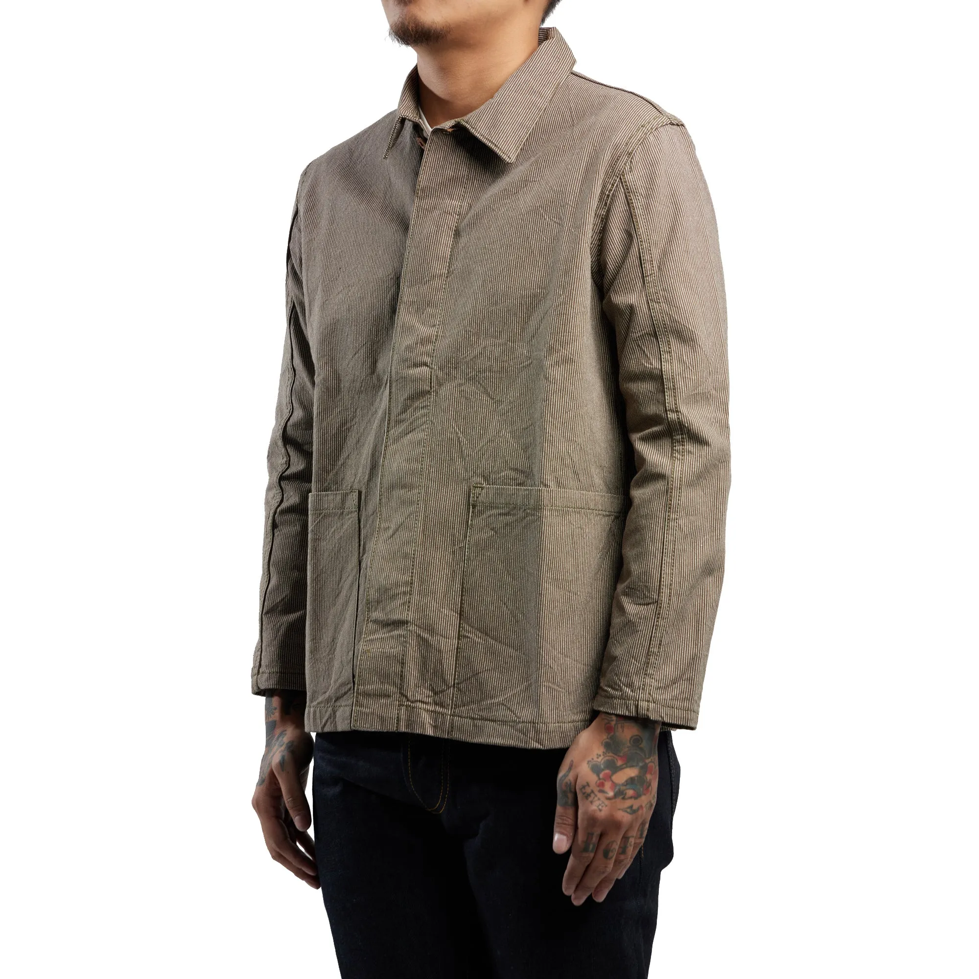 EASY JACKET OLIVE WABASH / ONE WASH