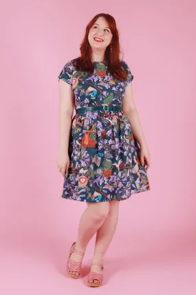 Edie Tie Back Dress Jacaranda
