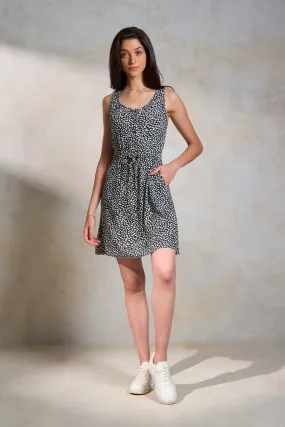 Elina|Printed Shift Dress