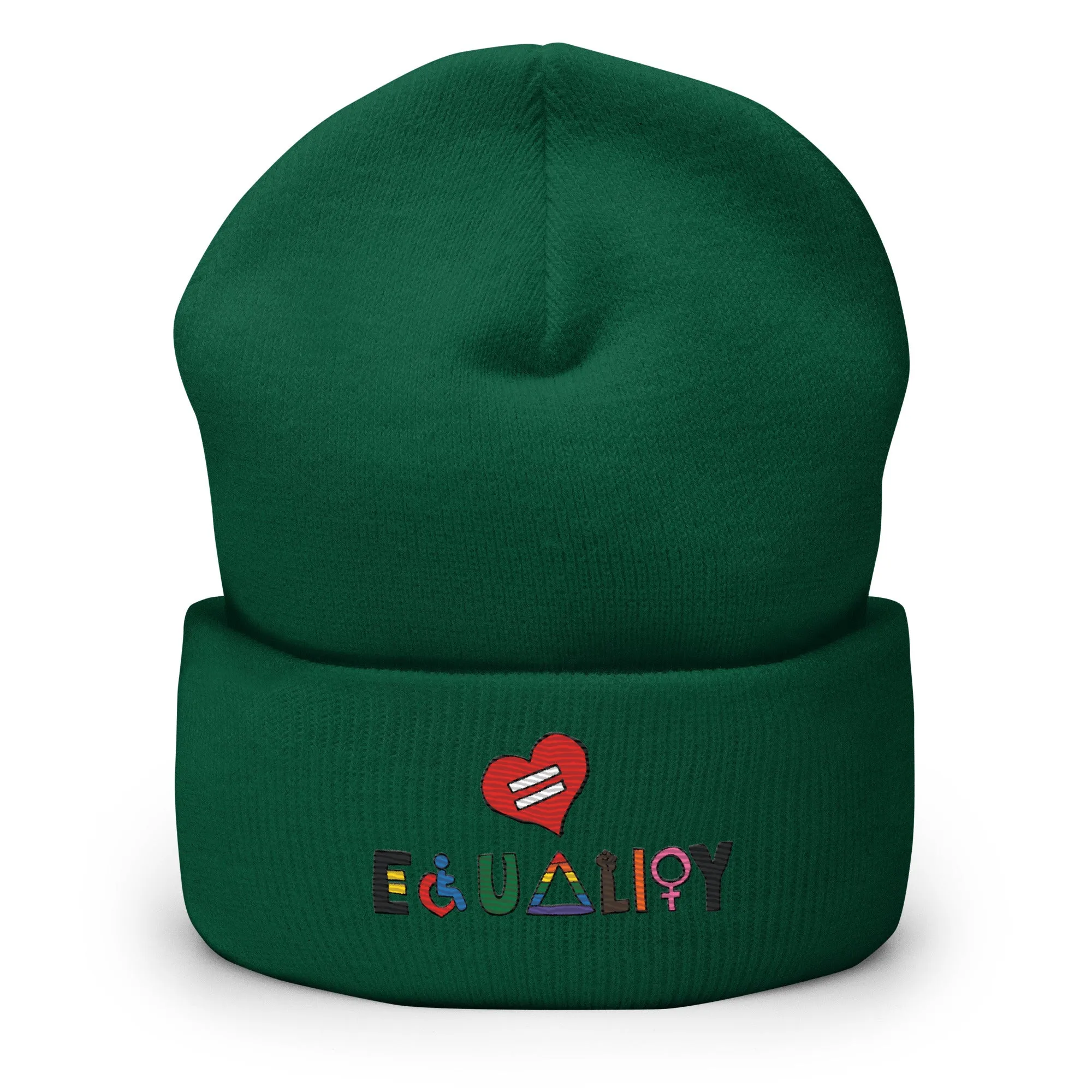 Equality Embroidered Cuffed Beanie - Supporting Camp Kostopolus