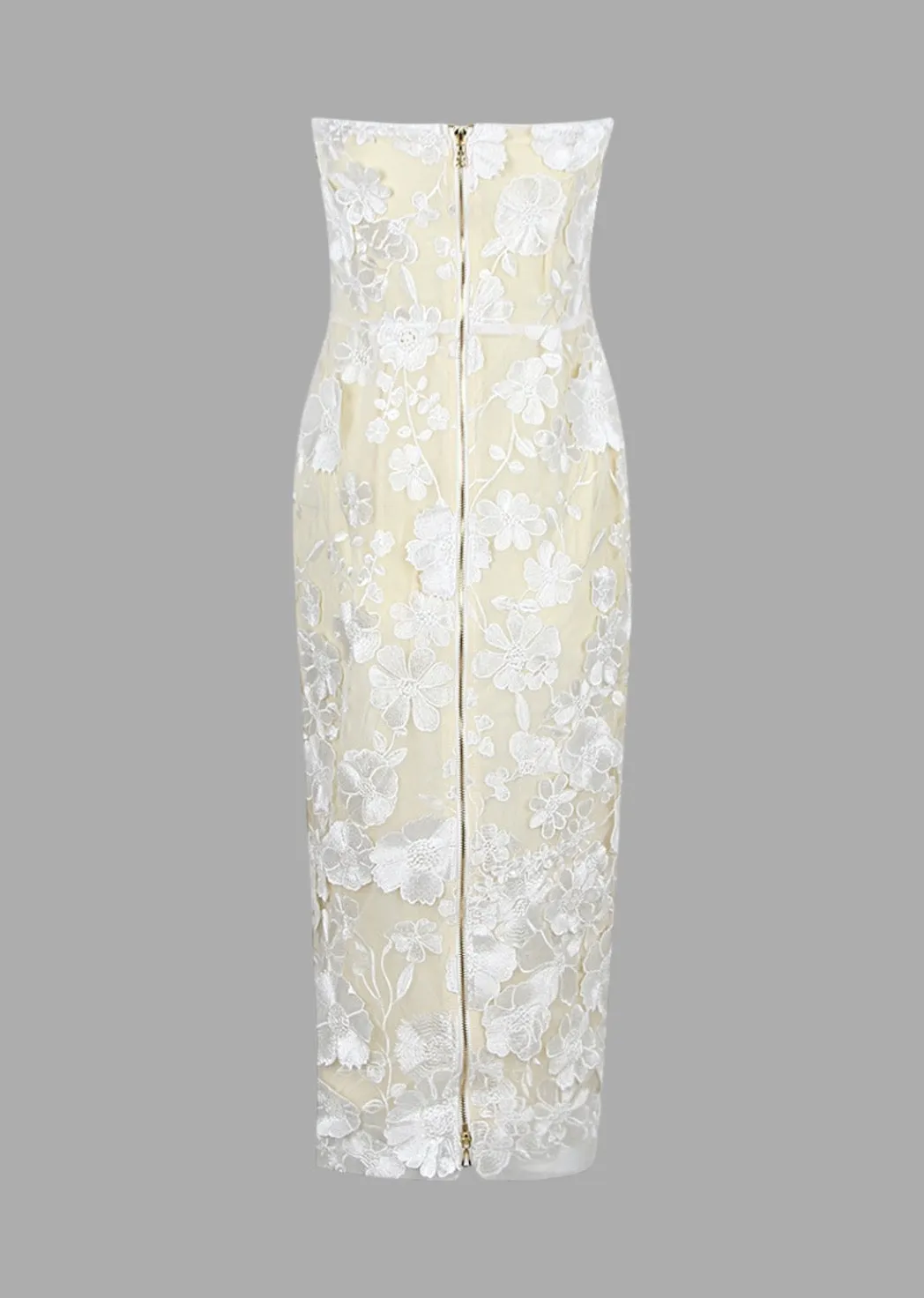 Eunice Floral Embroidered Dress