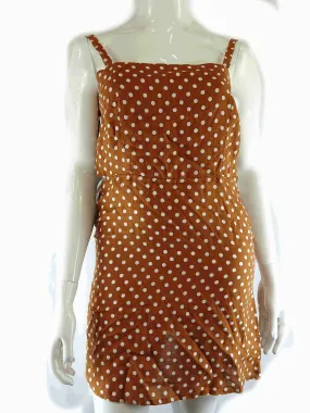 Faithfull The Brand Linen Spotty Dress 12