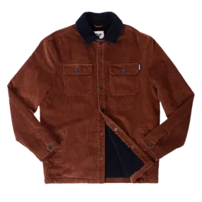 FALLEN LAMB JACKET - BROWN/BLACK