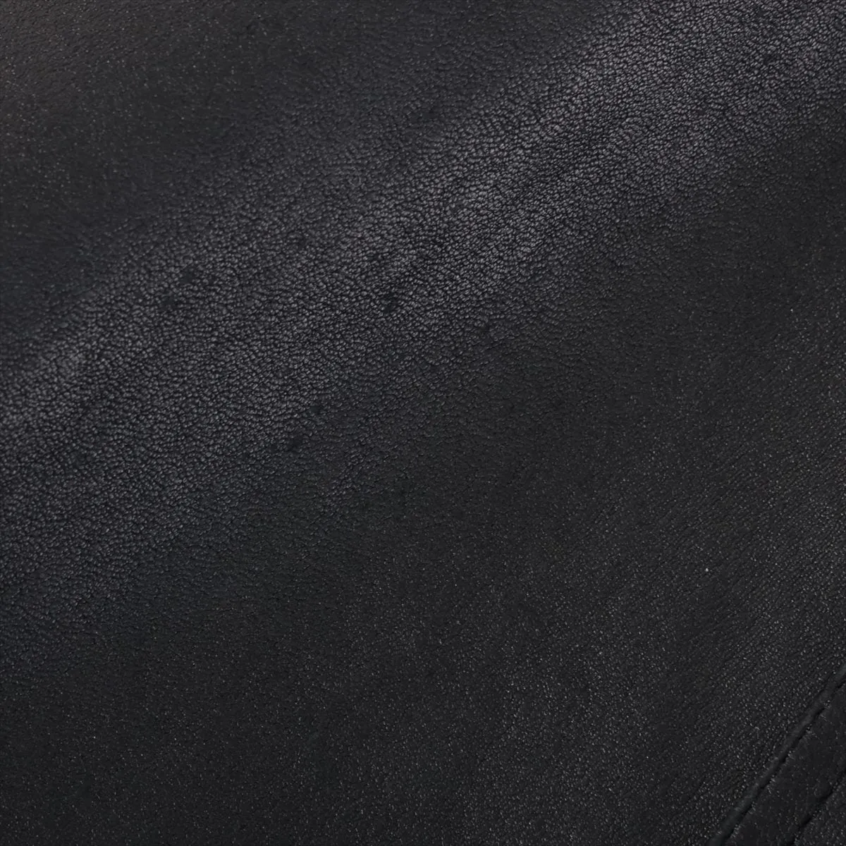 Fendi Zipper Leather Sleeveless Mid-length Dress Black