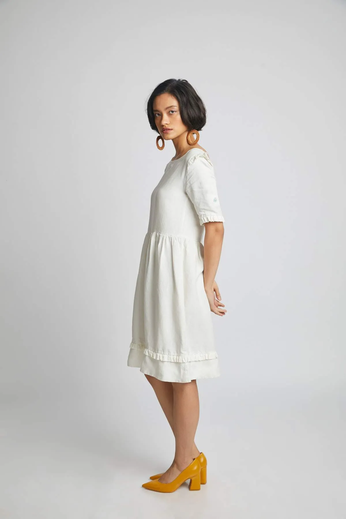 Flare Ruffled Dress