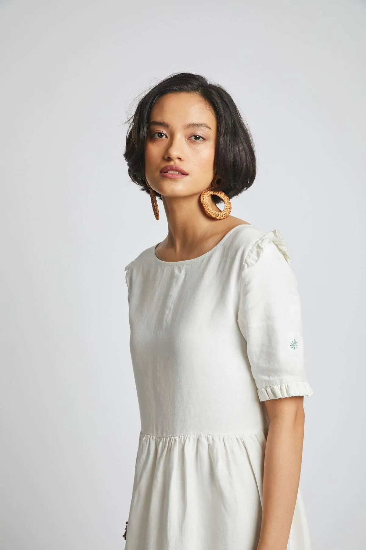 Flare Ruffled Dress