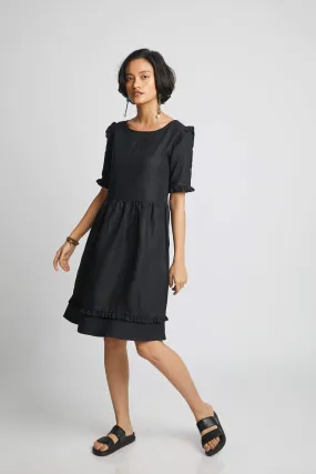 Flare Ruffled Dress