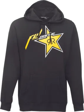 FLY RACING ROCKSTAR HOODIE BLACK/YELLOW 2X 354-62902X