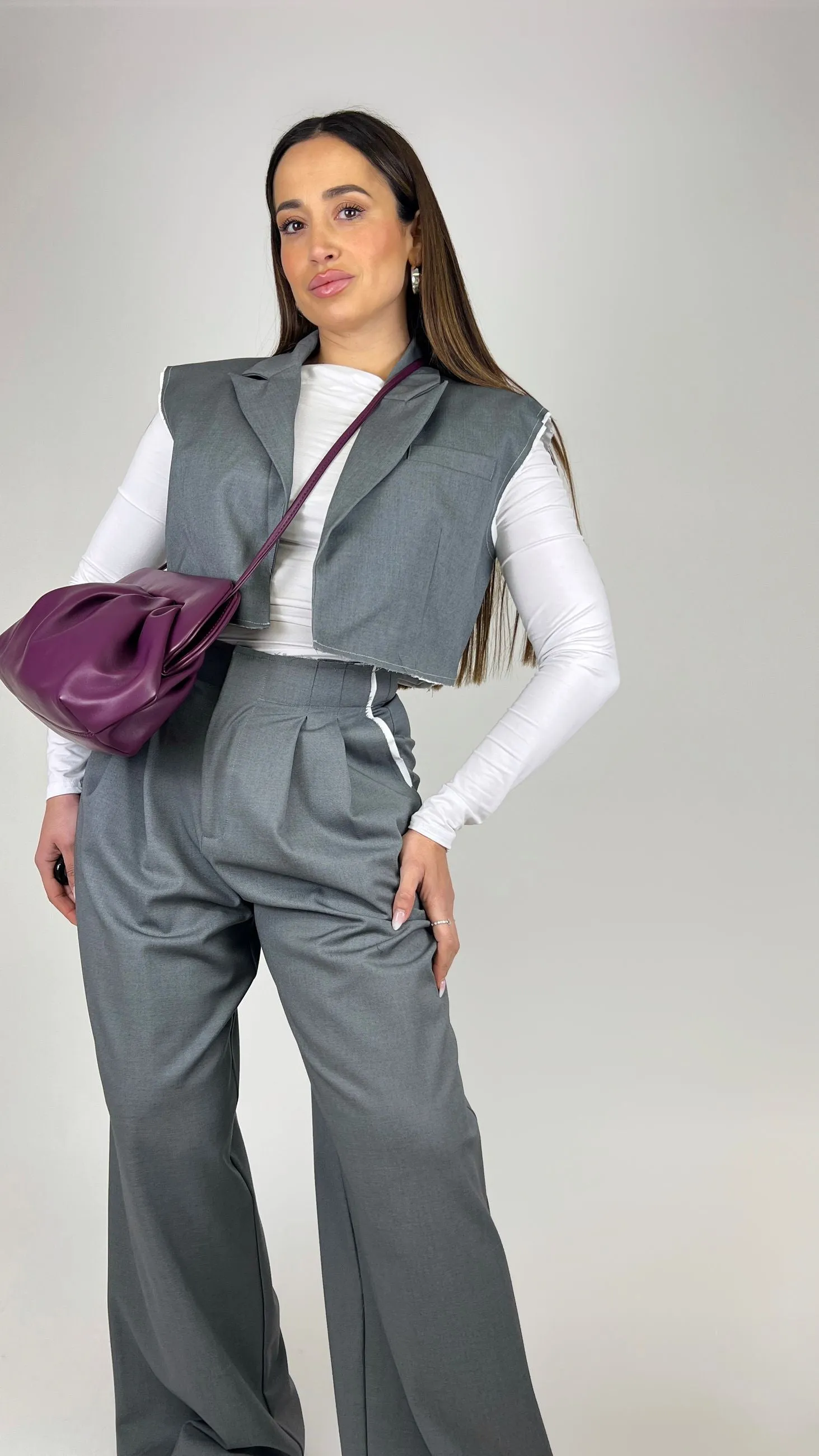 Gilet taglio vivo