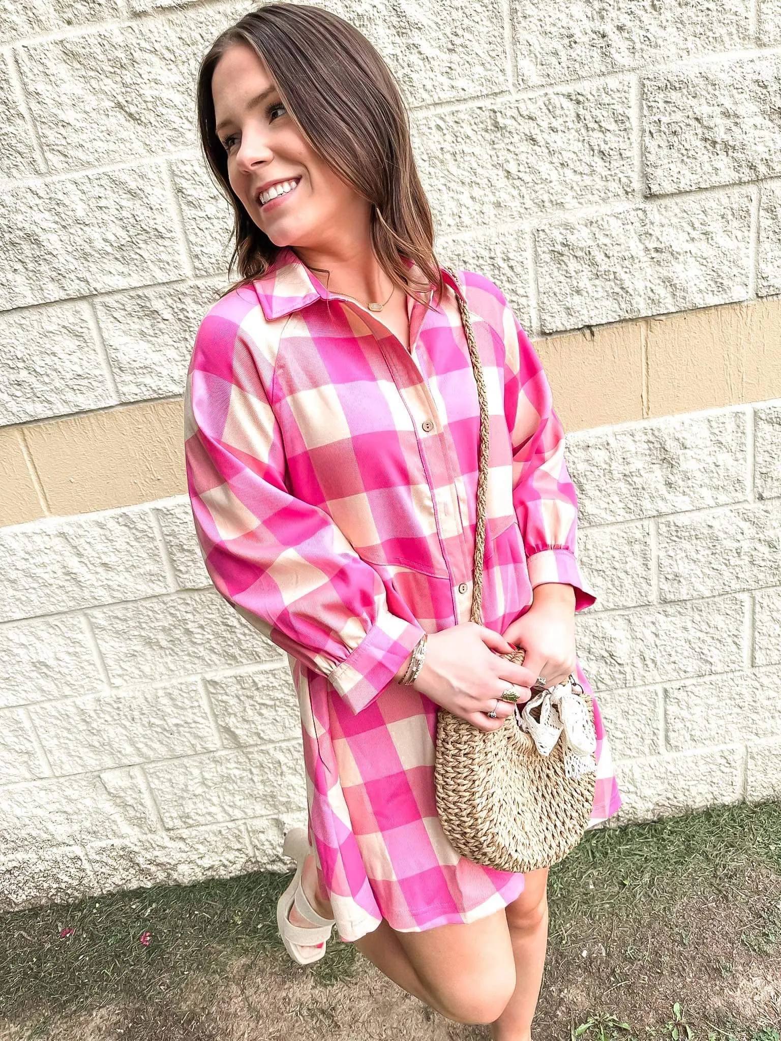 Going Out In Style Dress Pink
