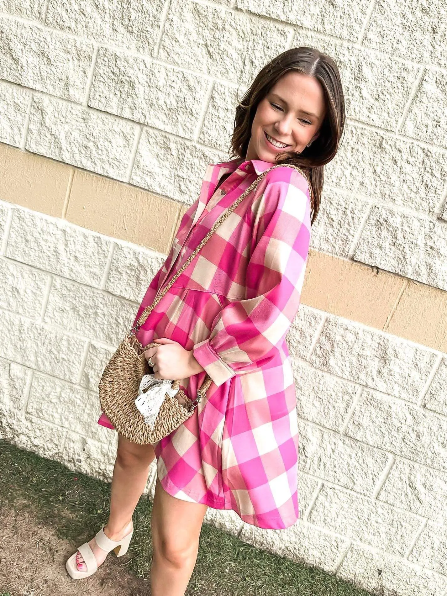 Going Out In Style Dress Pink