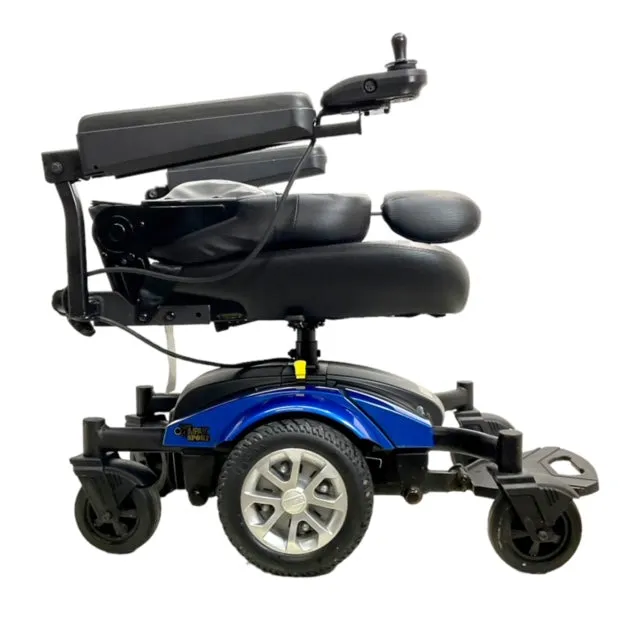 Golden Technologies Compass Sport Power Wheelchair | 22" x 20" Seat | Manual Seat Recline with Swivel