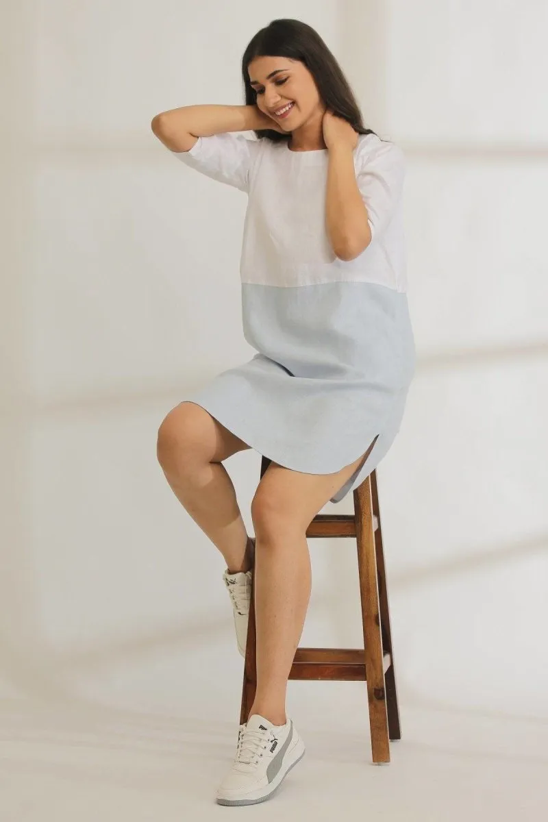 Half-N-Half Hemp Dress