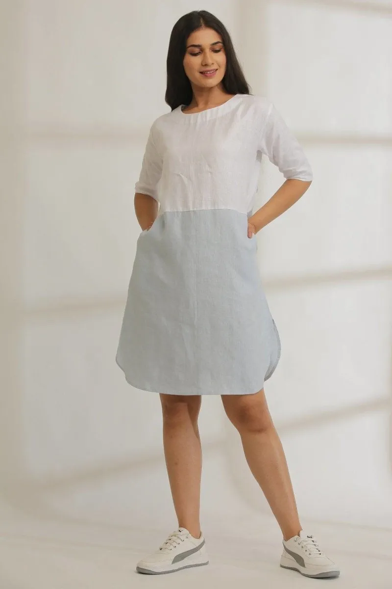 Half-N-Half Hemp Dress