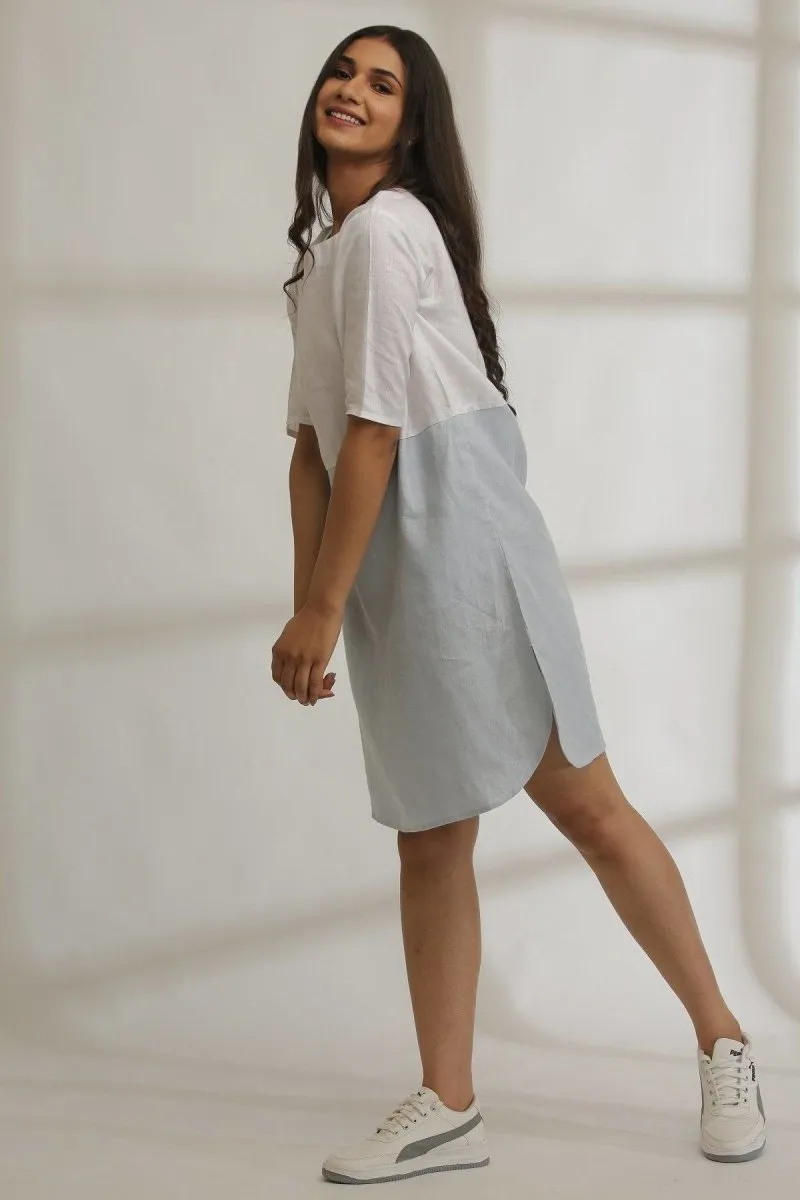 Half-N-Half Hemp Dress
