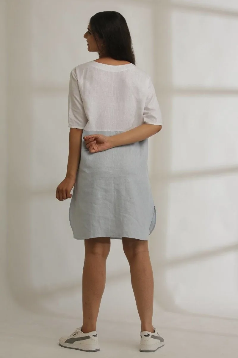 Half-N-Half Hemp Dress