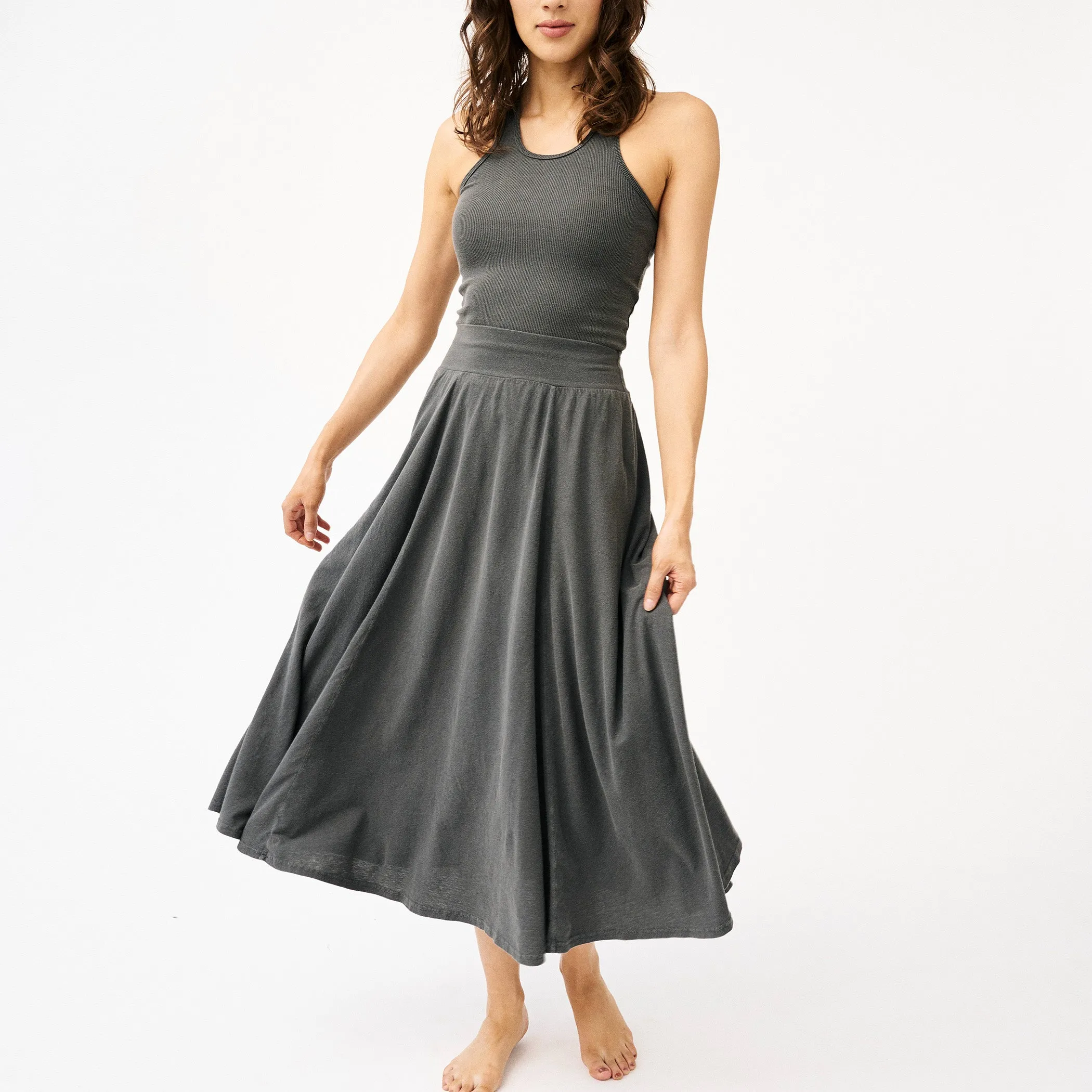 Hemp Patchouli Skirt