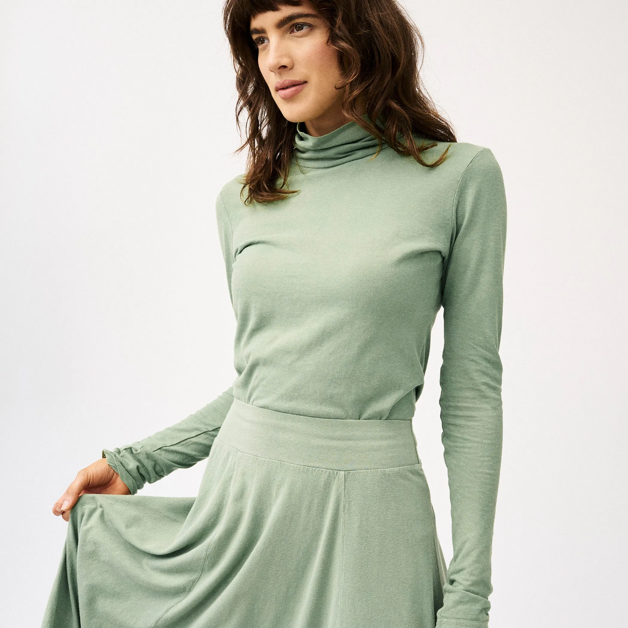 Hemp Patchouli Skirt