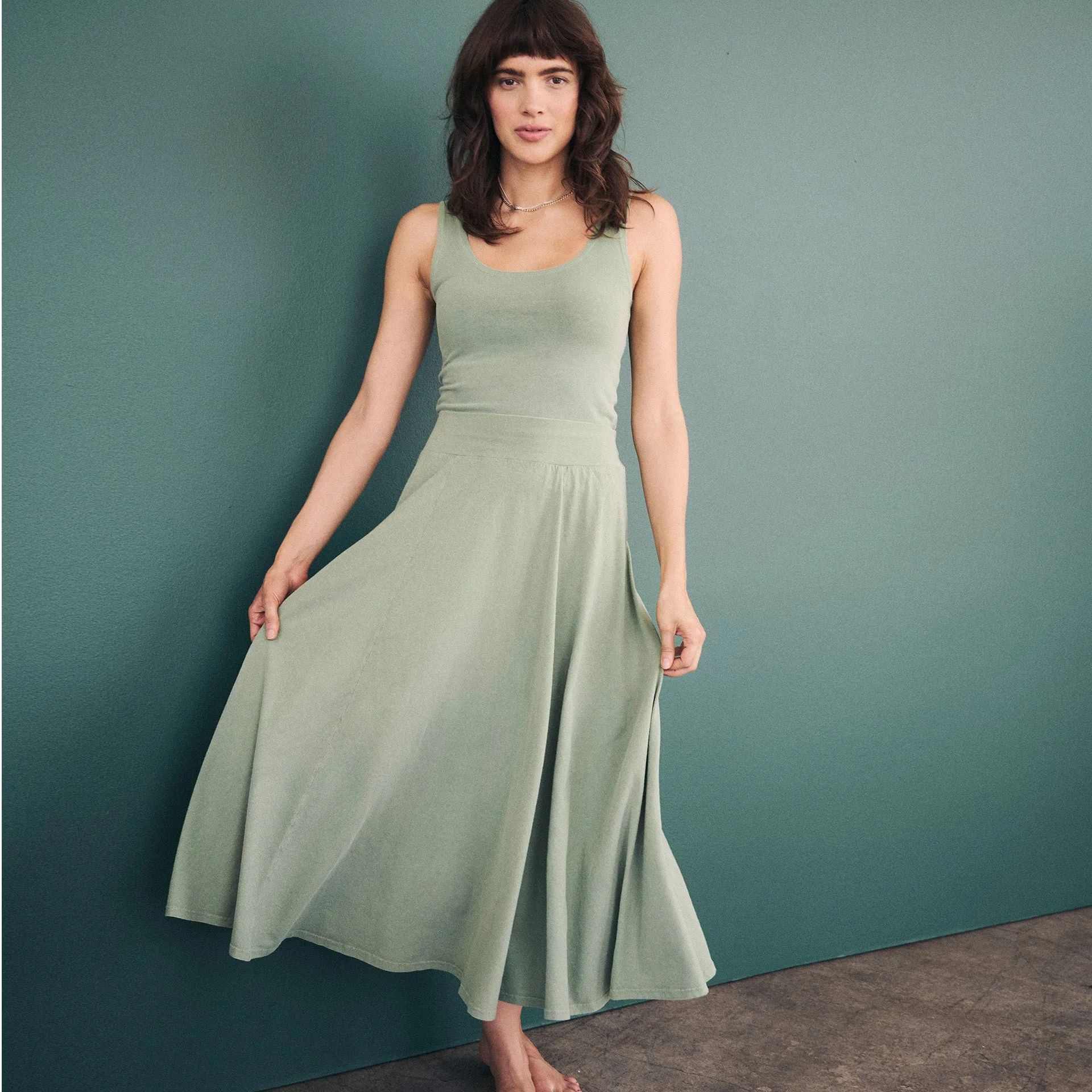 Hemp Patchouli Skirt