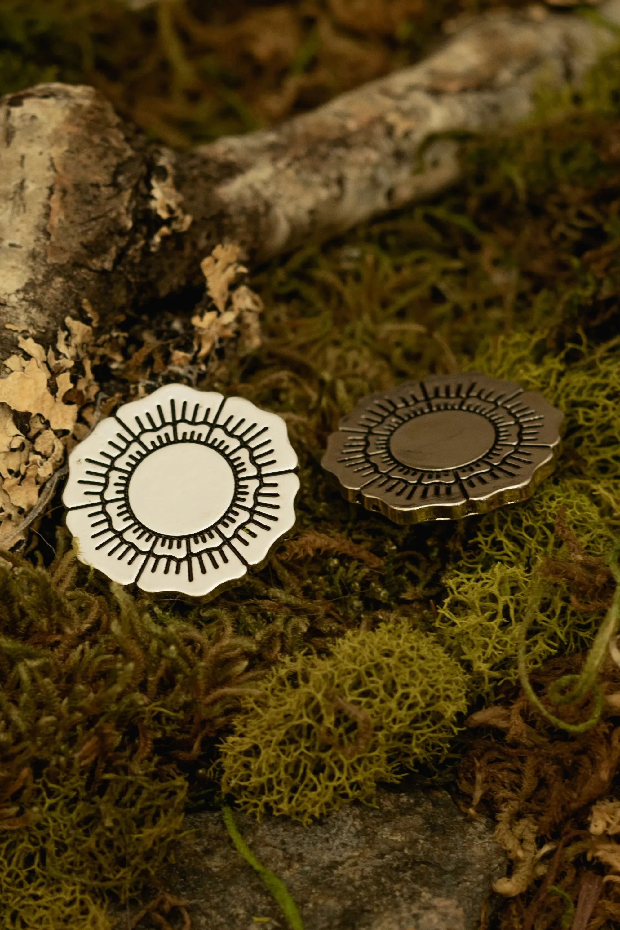 Hilary Jane x Katakomb by Kassandra Love Floral Collar Clips