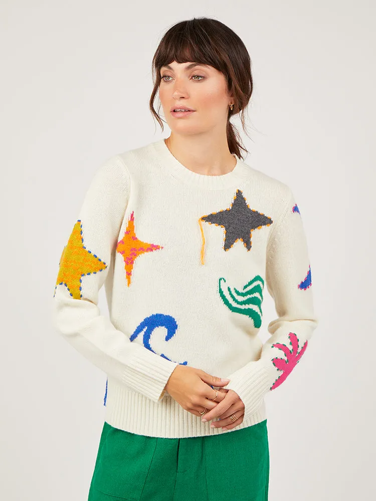 Inanna Pearl Wool Cashmere Jumper