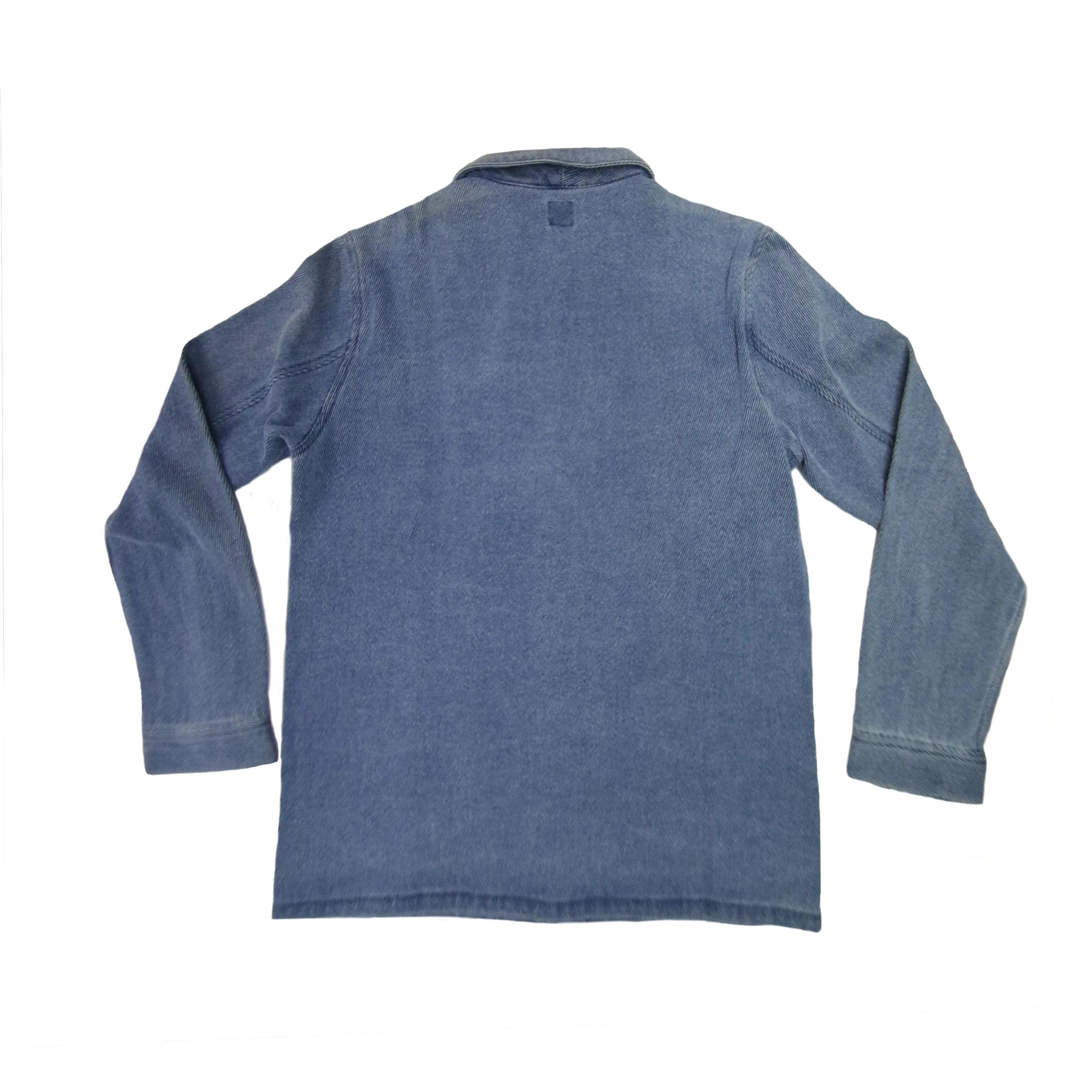 INDIGO FRENCH TWILL COVERALL (VINTAGE WASH)