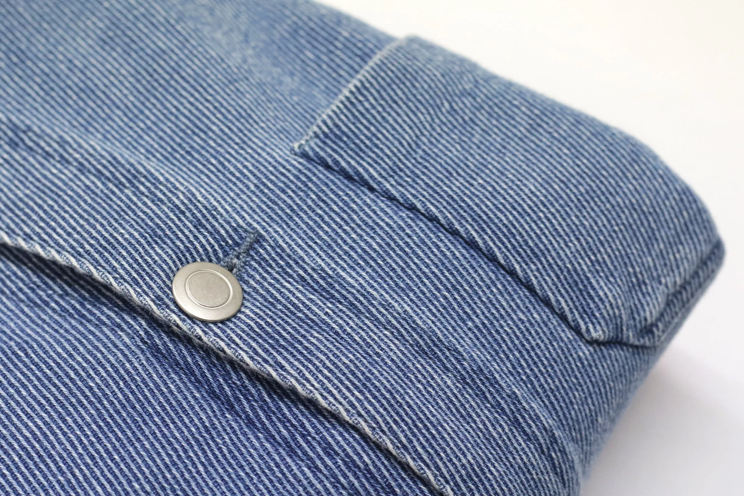 INDIGO FRENCH TWILL COVERALL (VINTAGE WASH)