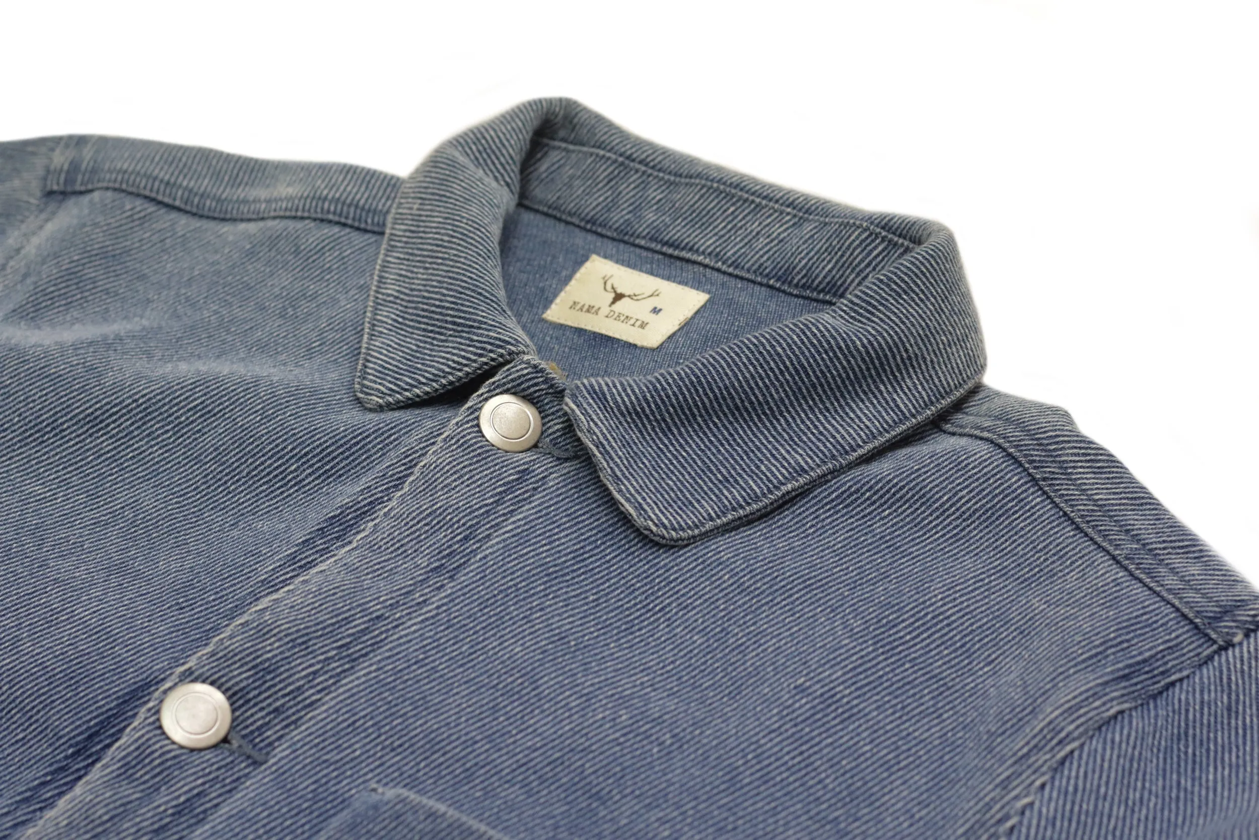 INDIGO FRENCH TWILL COVERALL (VINTAGE WASH)
