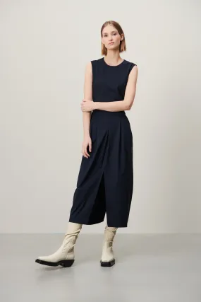 Jackie Dress Technical Jersey | Blue