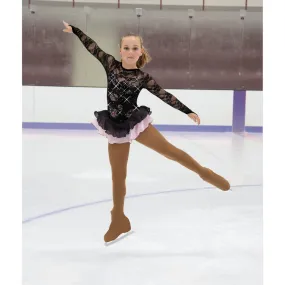 Jerry's Girl's 52 Viel of Roses Figure Skating Dress