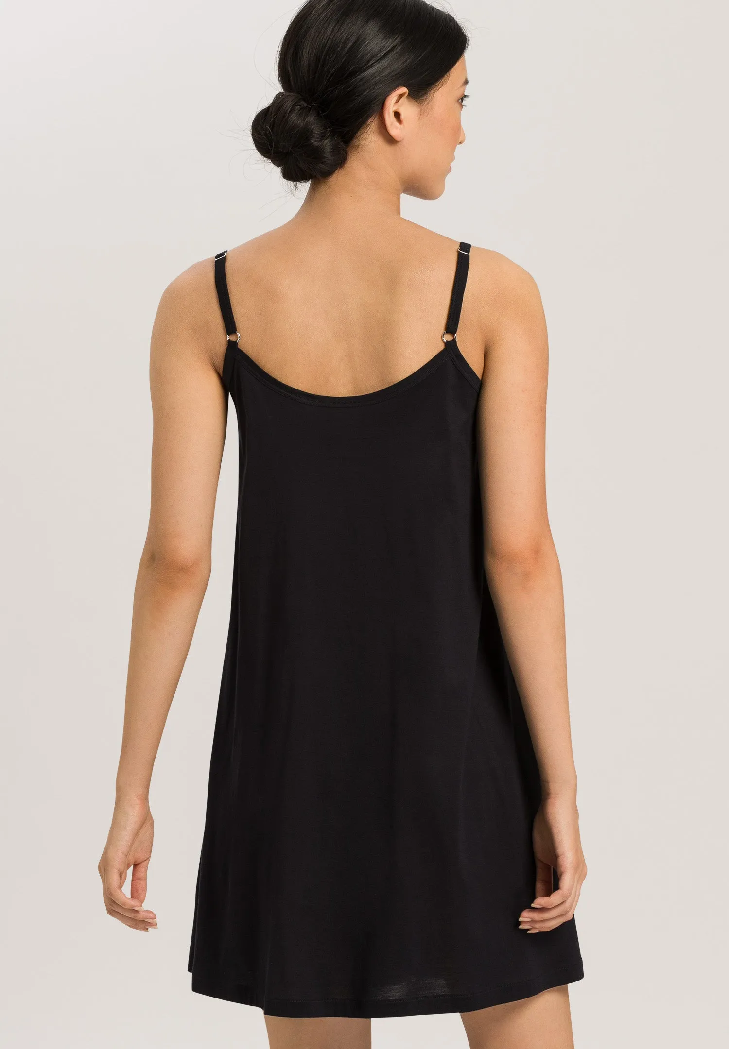 Juliet Pleated Cotton Babydoll | Black 77747-019