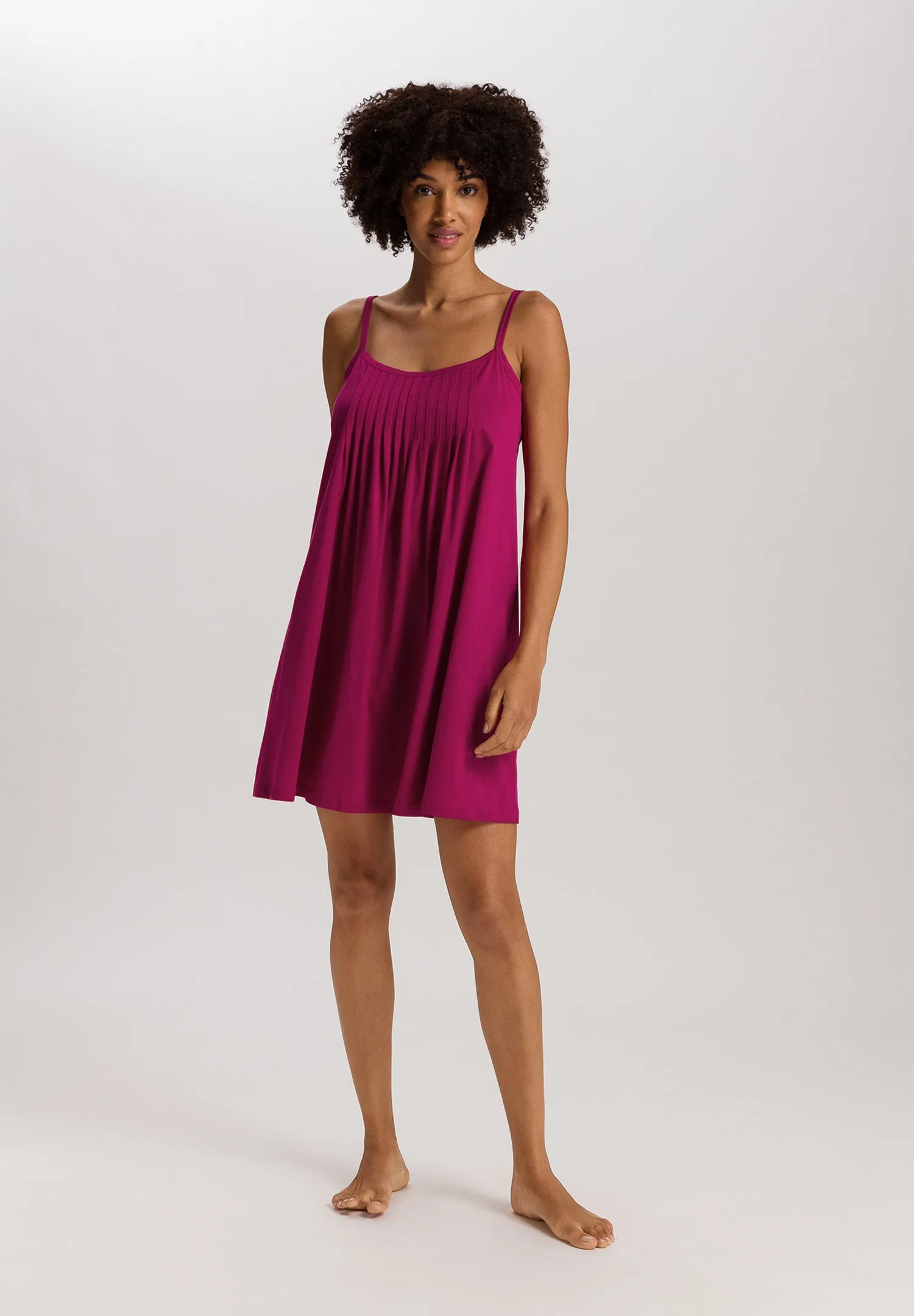 Juliet Pleated Cotton Babydoll | Rose Pink 77747-2490