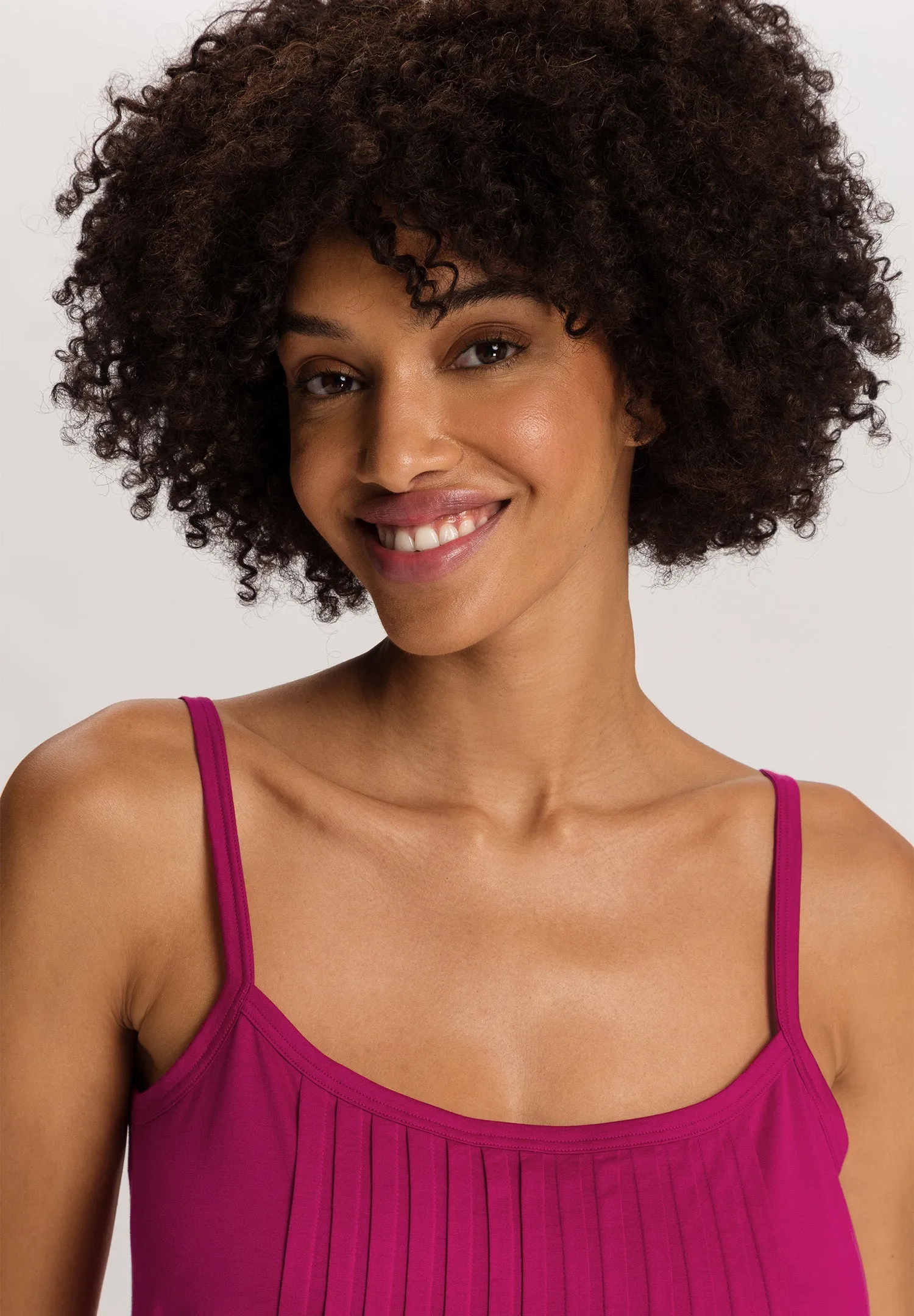 Juliet Pleated Cotton Babydoll | Rose Pink 77747-2490