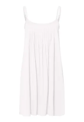 Juliet Pleated Cotton Babydoll | White 77747-101