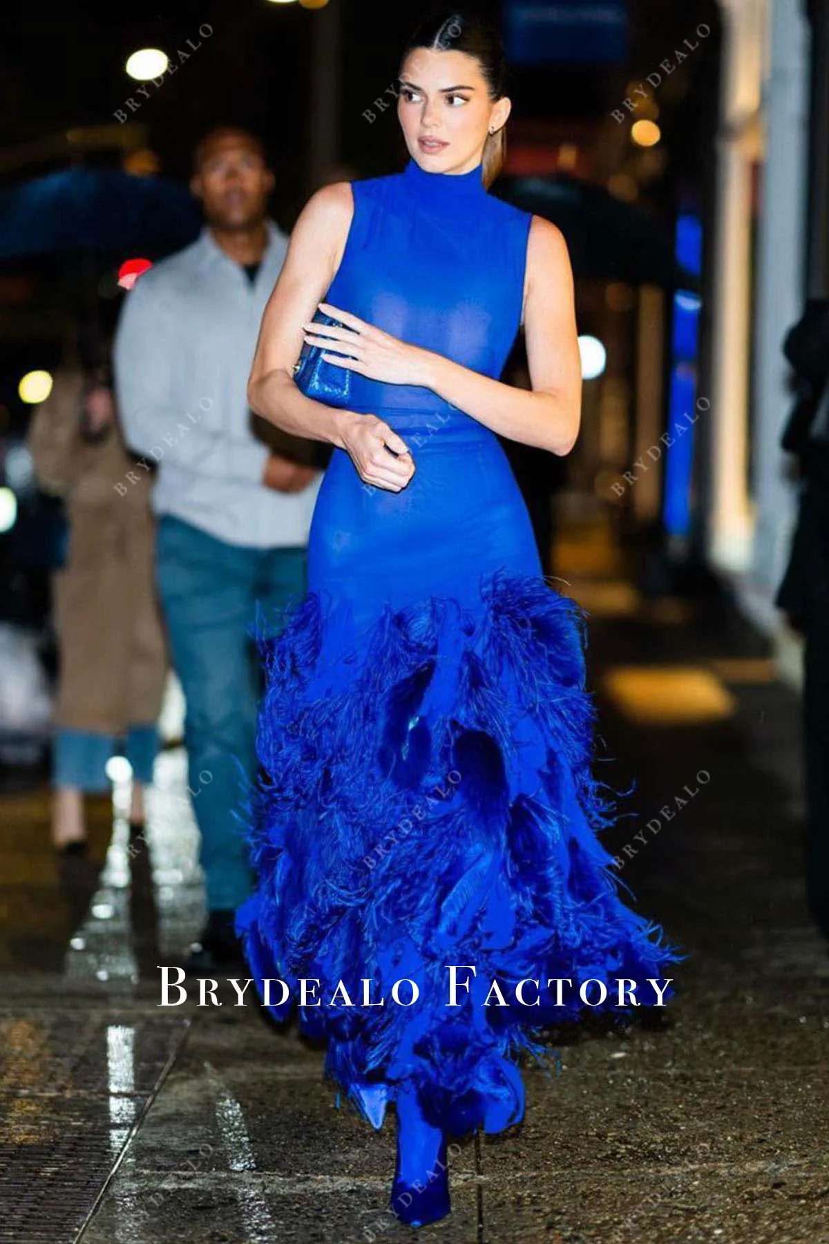 Kendall Jenner Royal Blue 2023 The Per Met Gala Dress