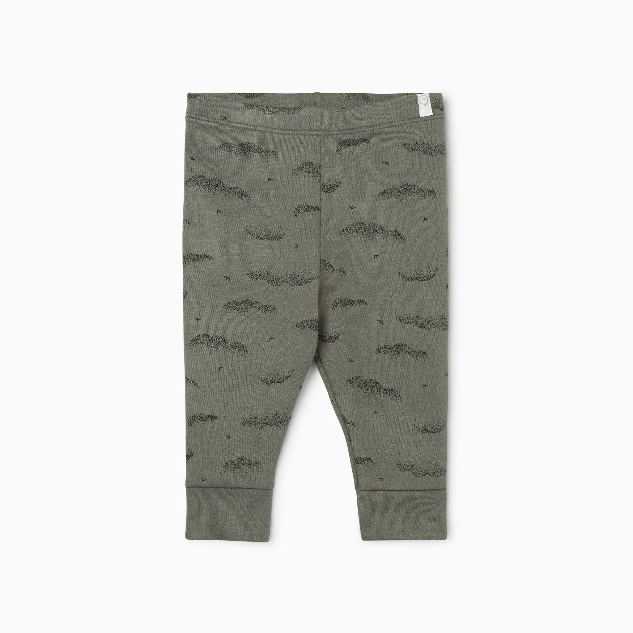 Khaki Cloud Long Sleeve T-Shirt & Leggings Set