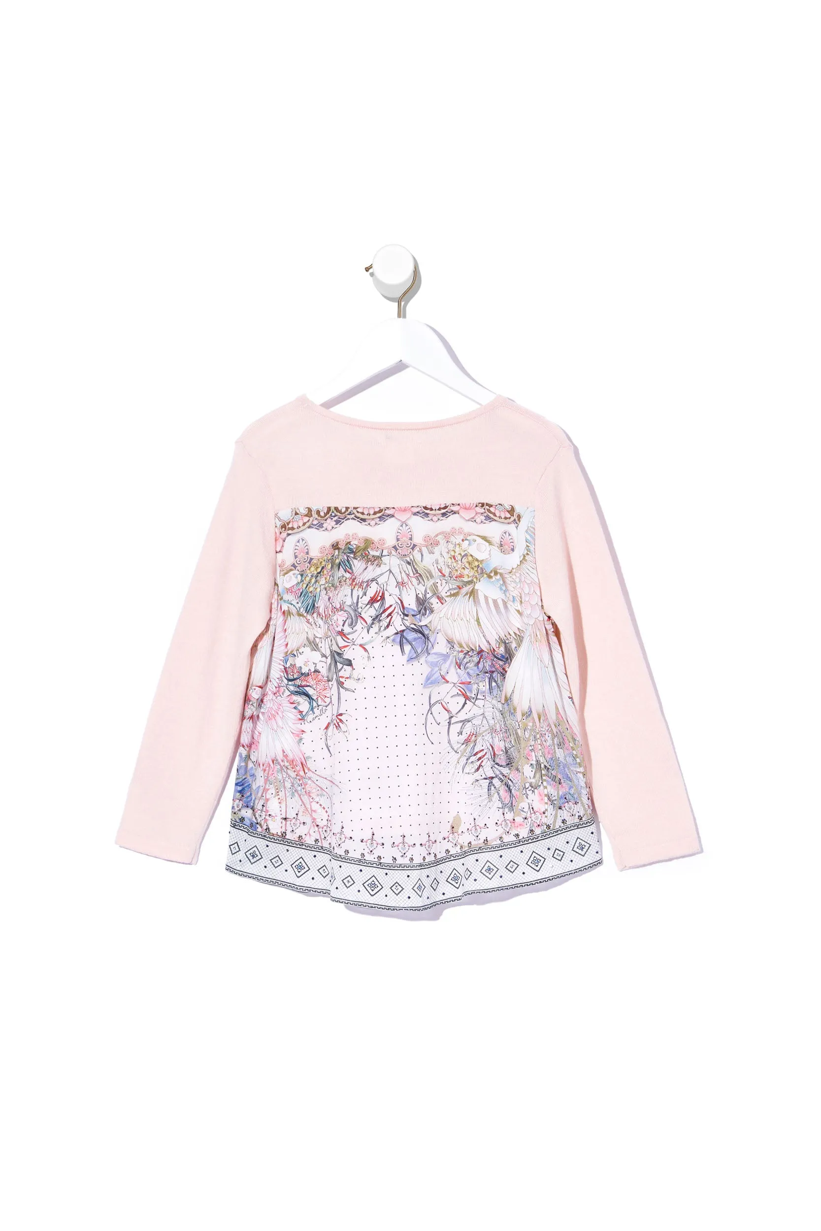 KIDS PRINT BACK JUMPER KINDRED SKIES