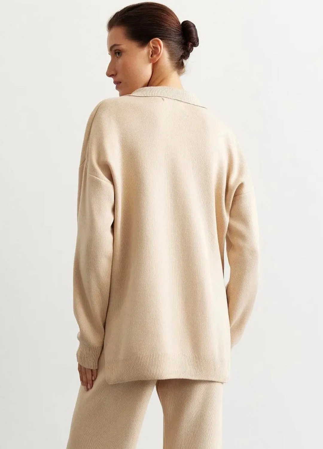 Knitted Polo Jumper