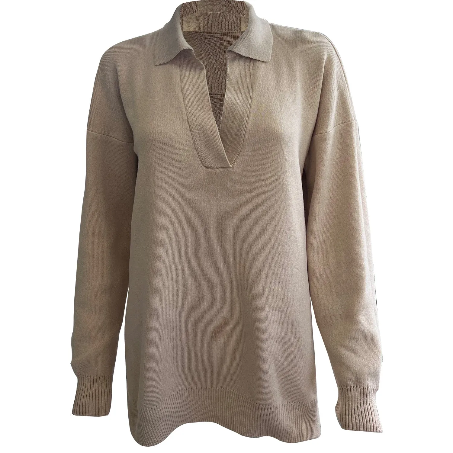 Knitted Polo Jumper