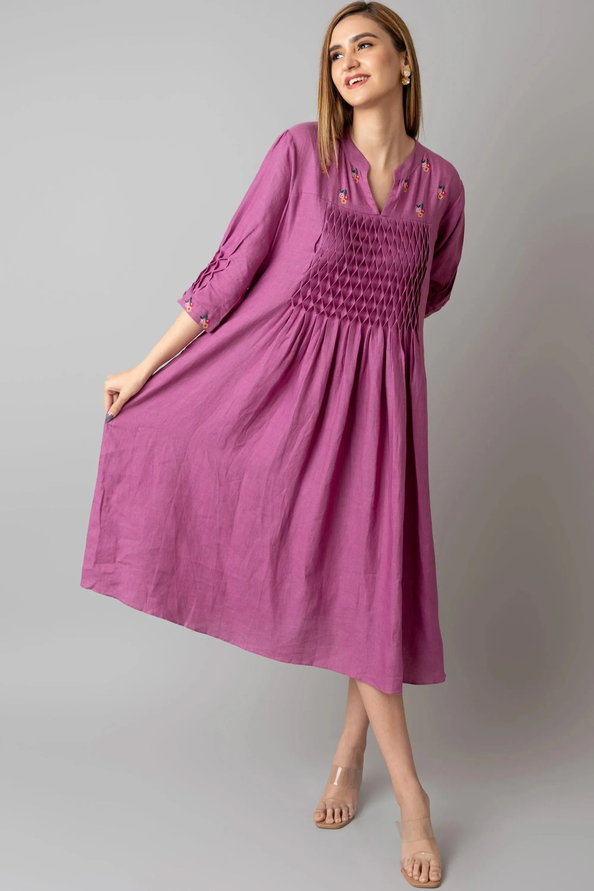 Lavender dress