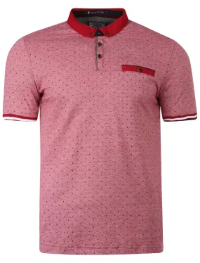 Le Shark  Red polo shirt