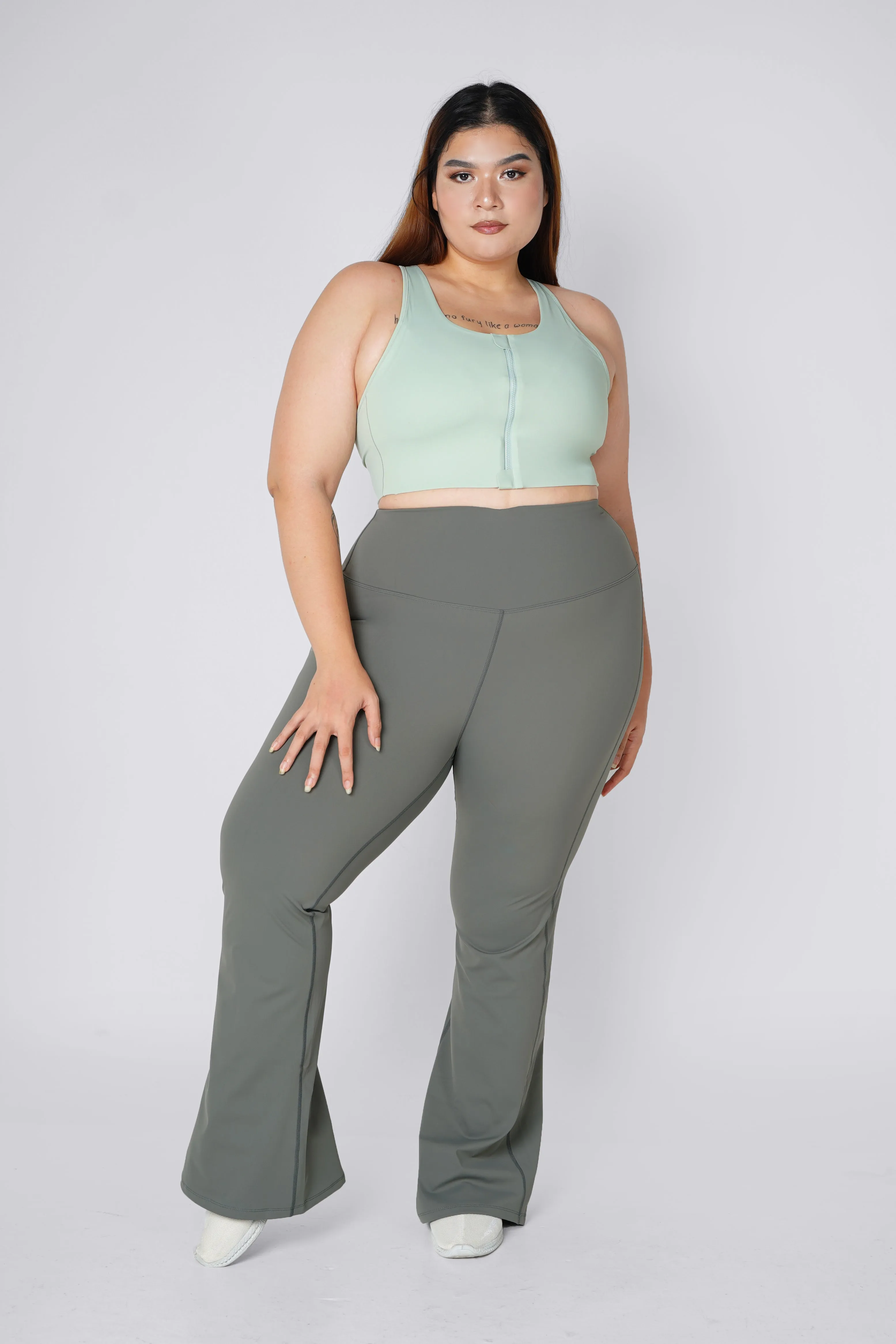Level Up High-Waist Flare Pants